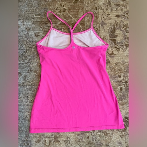 Lululemon hot pink tank size 10 - Picture 3 of 10